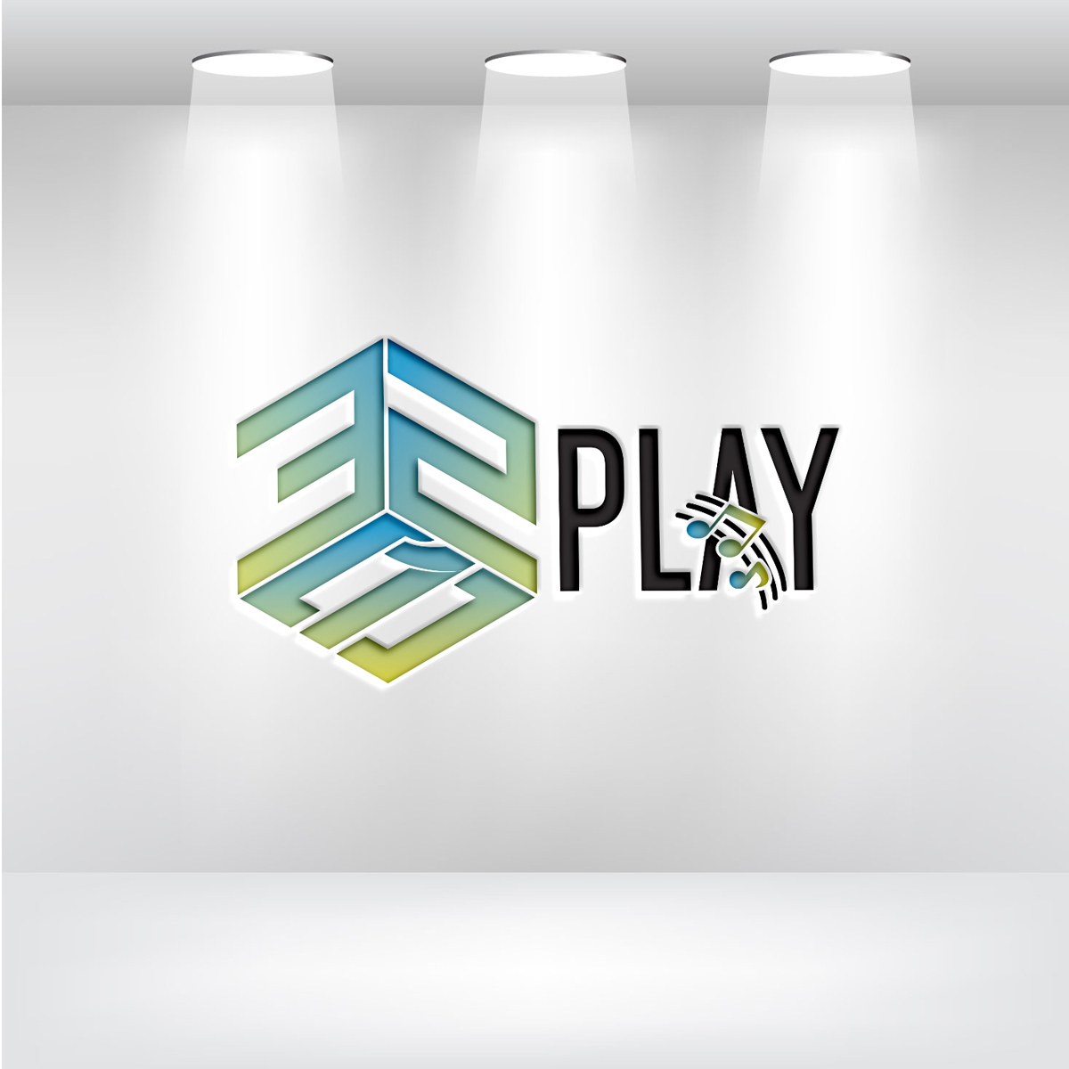 Logo Design by arena plip for 321 PLAY | Design #20543829