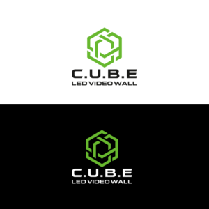 C.U.B.E     LED VIDEO WALL | Logo Design by pulogo