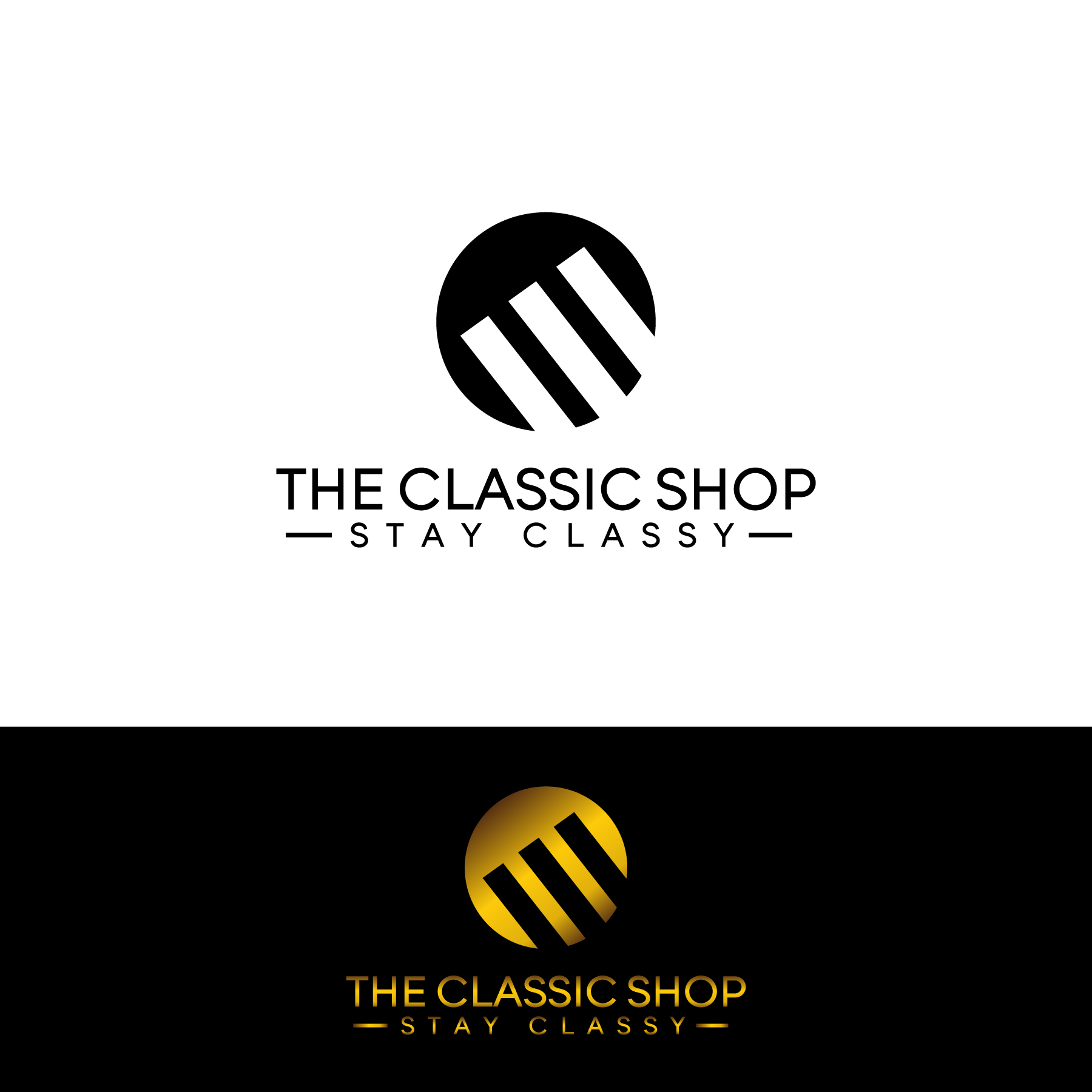 Logo Design by Korona Design for The Classic Shop | Design #20545206