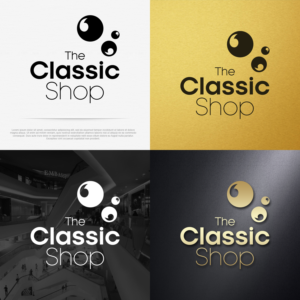 The Classic Shop (Slogan- Stay Classy) | Logo Design by z a n a