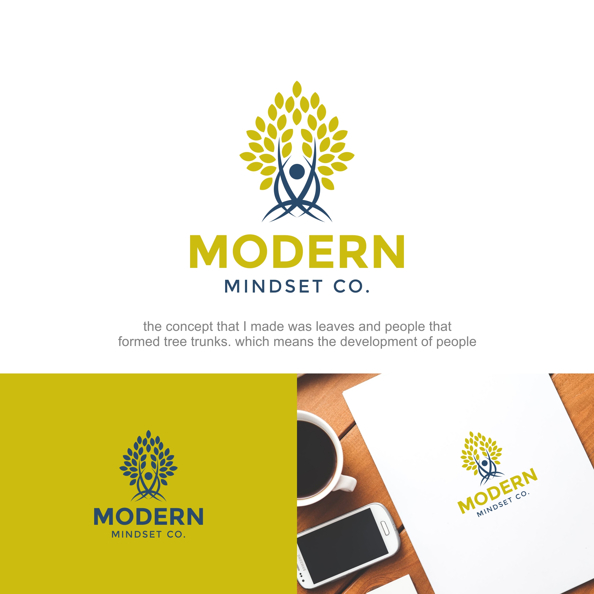 Logo-Design von zatsukiki für Modern Mindset | Design #20567589