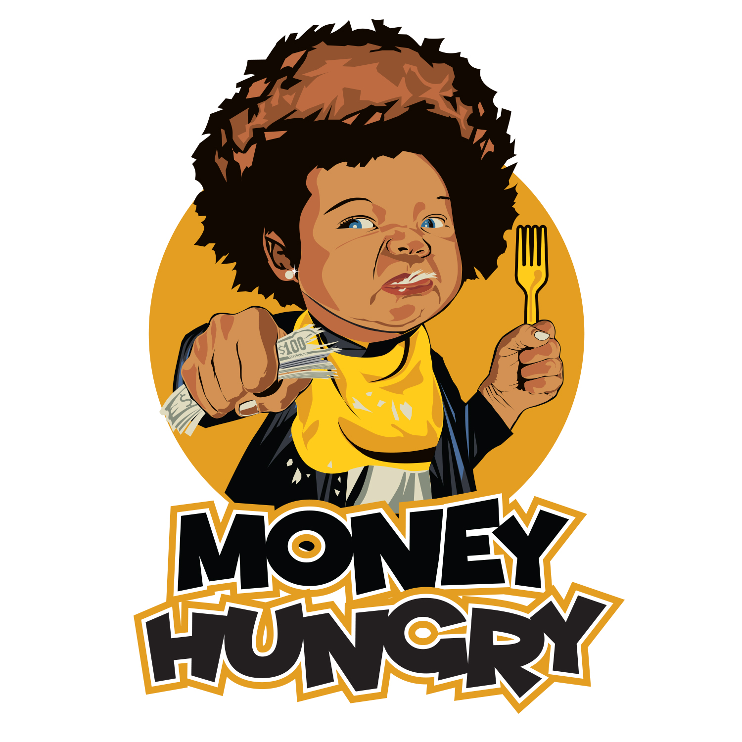 T-shirt Design by Eightone 3 for Hunger | Design #20588865