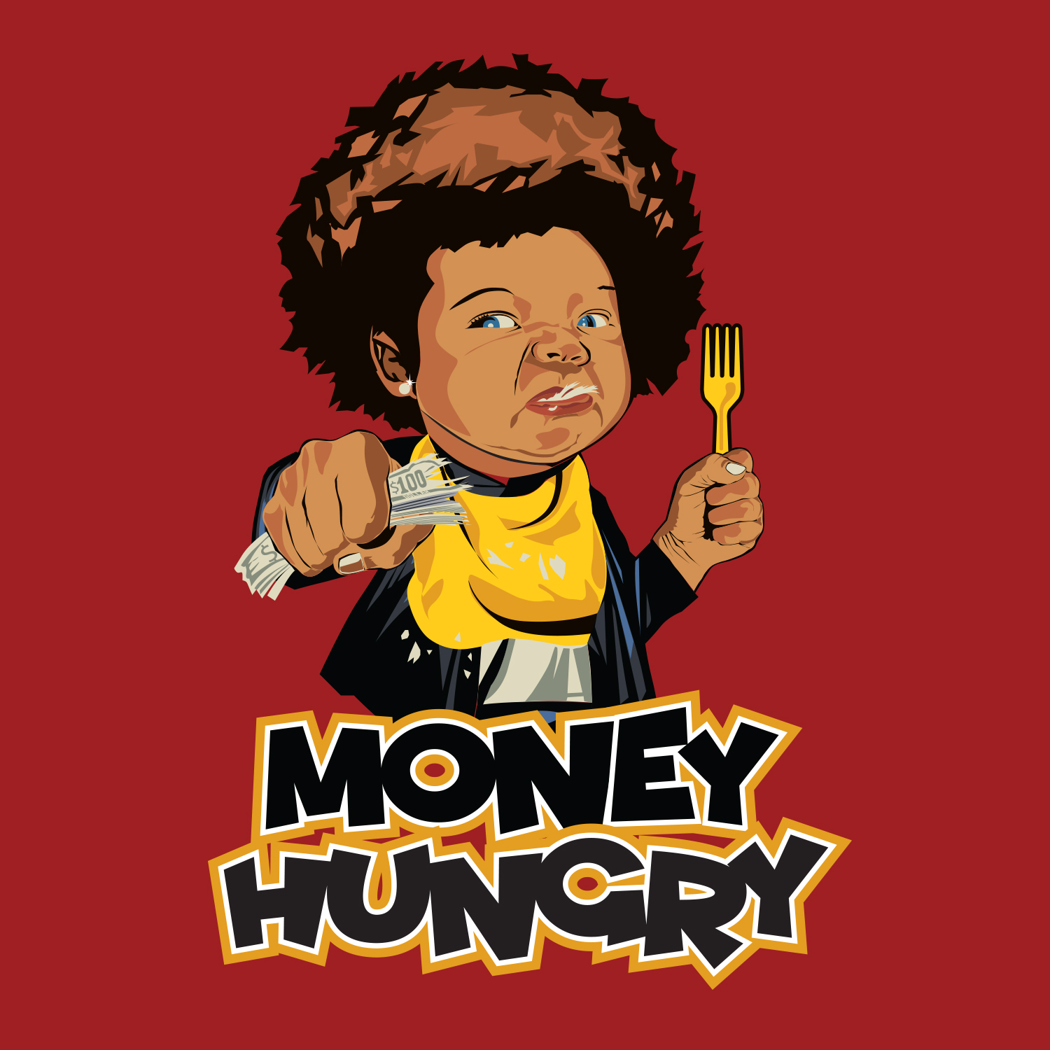 T-shirt Design by Eightone 3 for Hunger | Design #20607488