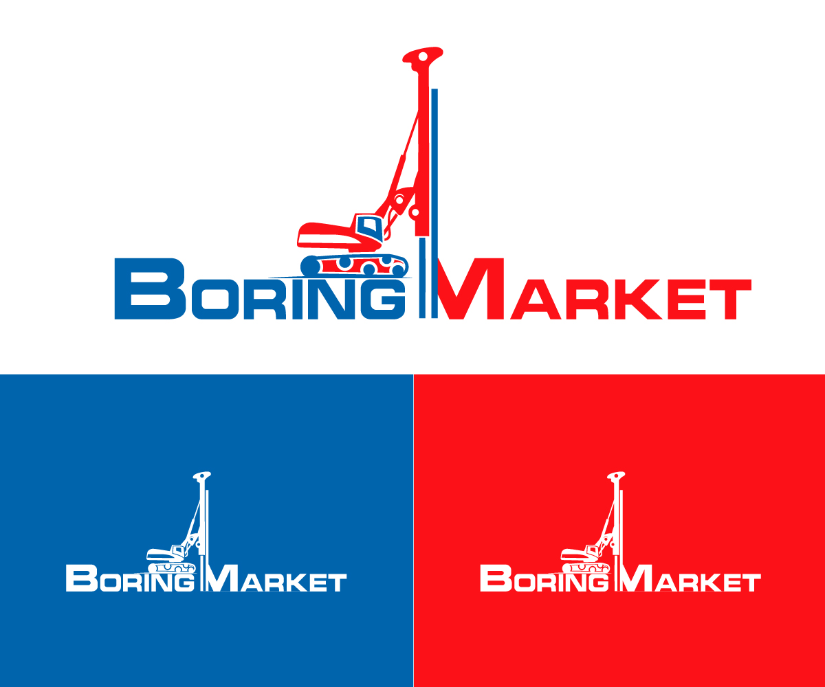 Logo Design by Md Sahab Uddin for BORING MARKET | Design #20557431