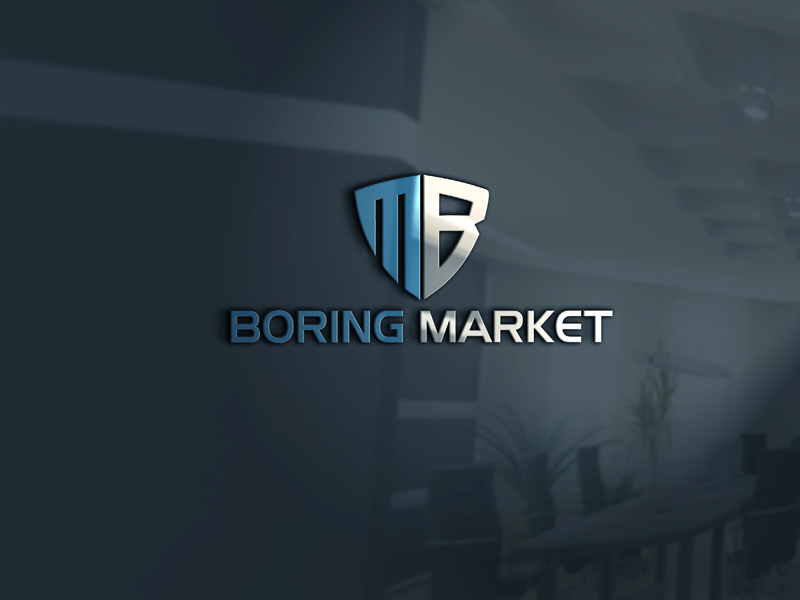 Diseño de Logo por Create 3 para BORING MARKET | Diseño #20544197