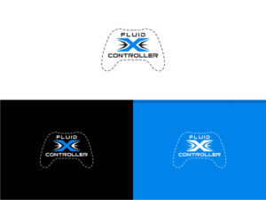 fluid X controller | Logo Design by Atvento Graphics