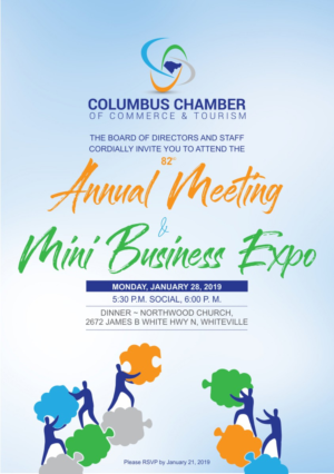 Design Graphique par creativeride pour Columbus Chamber of Commerce and Tourism | Design : #20589862