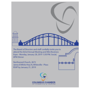 Design Graphique par 75-R-P-Z pour Columbus Chamber of Commerce and Tourism | Design : #20576555
