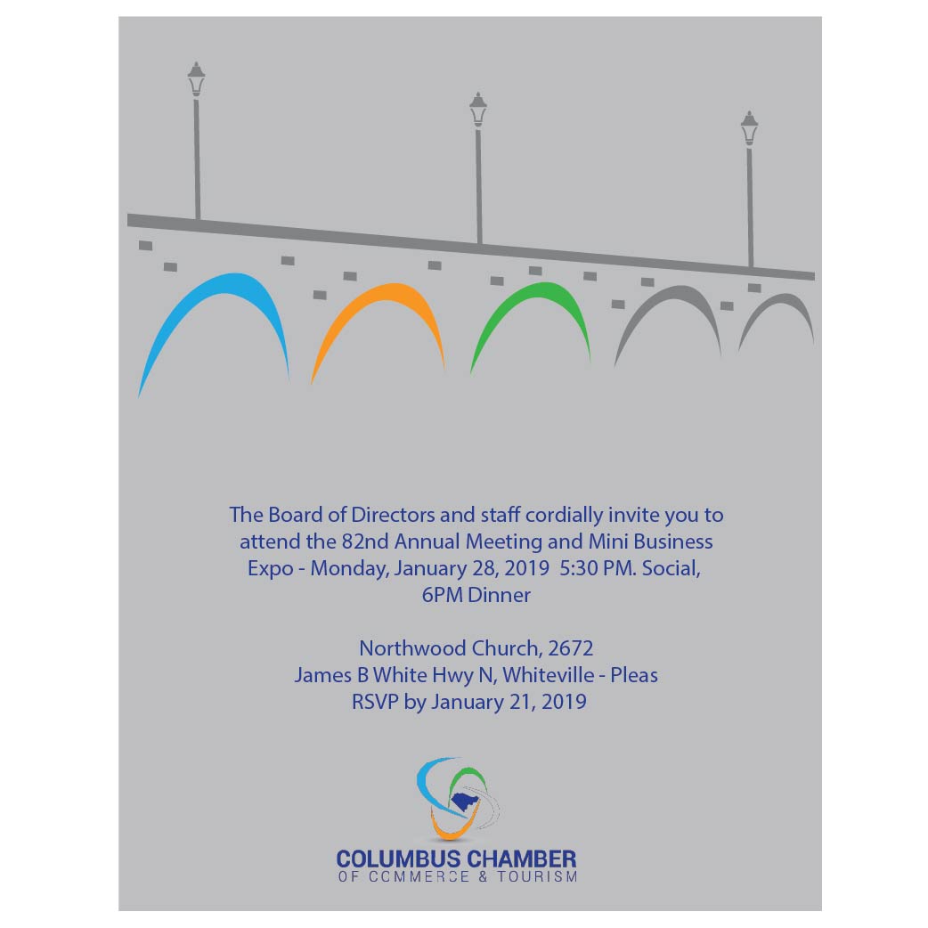 Graphic Design by 75-R-P-Z for Columbus Chamber of Commerce and Tourism | Design #20579940