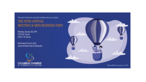 Design Graphique par Marcelo K. pour Columbus Chamber of Commerce and Tourism | Design : #20588045