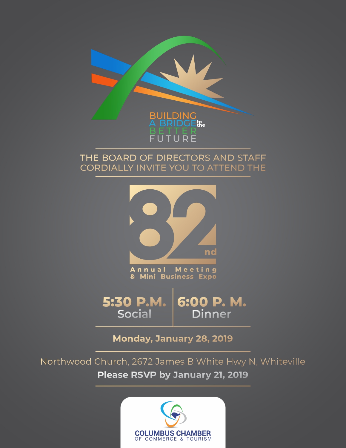 Graphic Design by Market bees for Columbus Chamber of Commerce and Tourism | Design #20593555