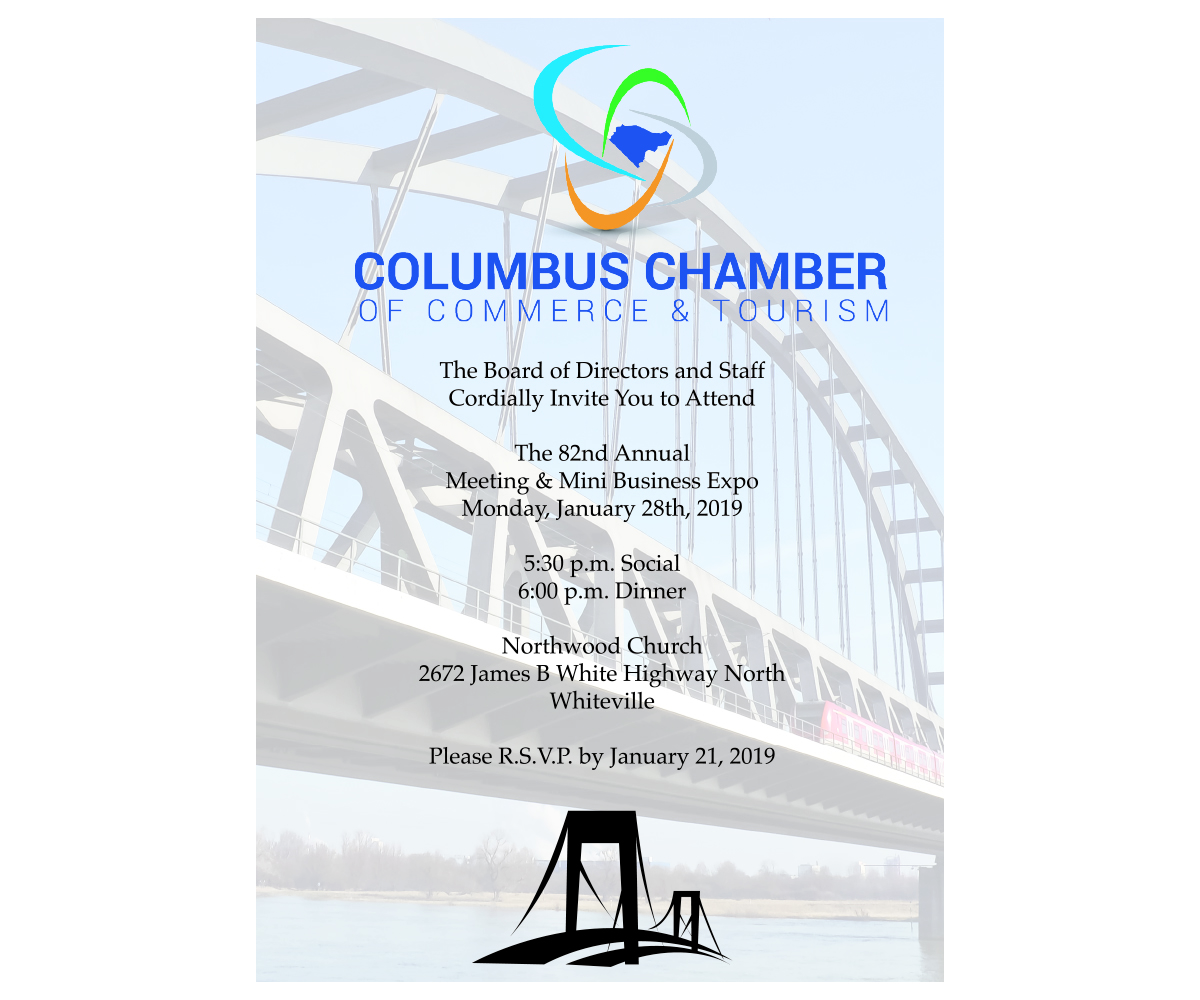 Diseño Gráfico por Eugenius para Columbus Chamber of Commerce and Tourism | Diseño #20556073