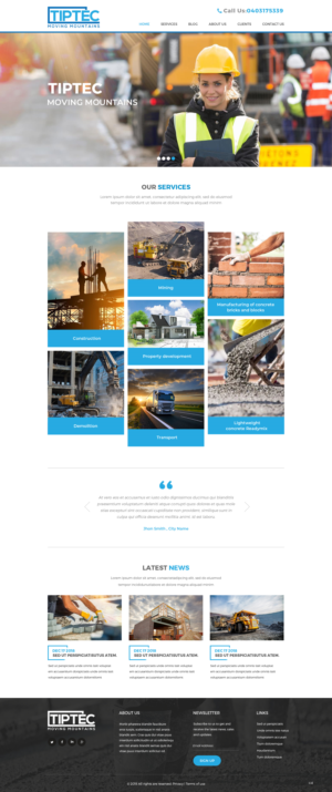 Web Design par pb pour ce projet | Design : #20559178
