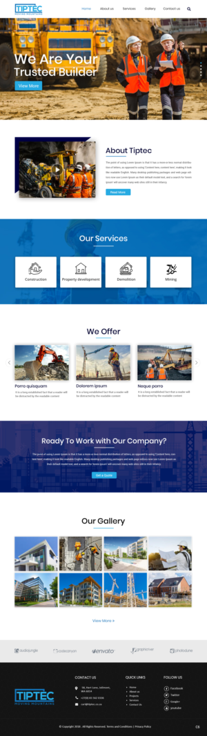 Web Design par pb pour ce projet | Design : #20559179