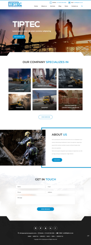 Web Design par pb pour ce projet | Design : #20559180