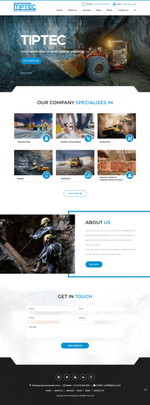 Web Design par pb pour ce projet | Design : #20559185