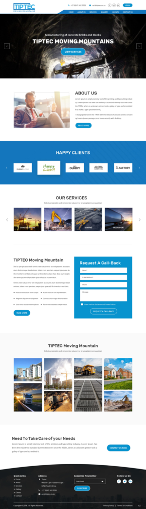 Web Design par pb pour ce projet | Design : #20559188