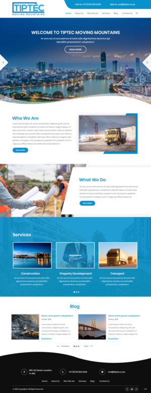 Web Design par pb pour ce projet | Design : #20559191