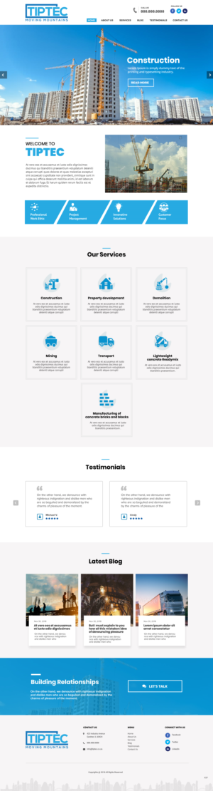 Web Design par pb pour ce projet | Design : #20559198