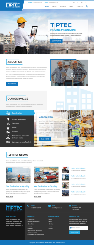 Web Design par rightway pour ce projet | Design : #20569349