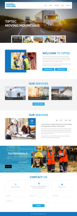 Web Design par rightway pour ce projet | Design : #20569350