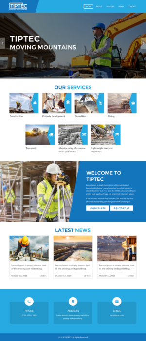 Web Design par rightway pour ce projet | Design : #20569352