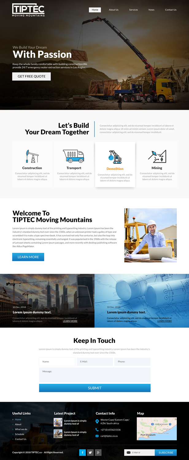 Web Design par rightway pour ce projet | Design #20569357