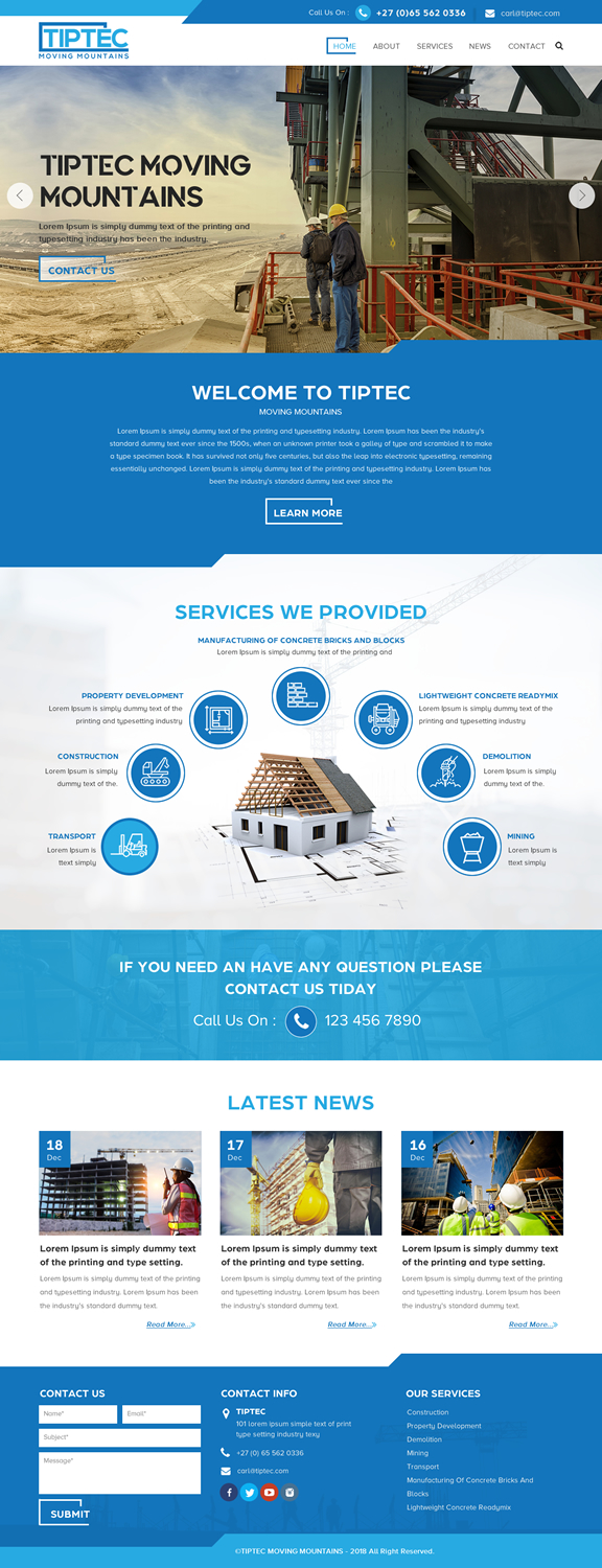 Web Design by rightway for this project | Design #20569359