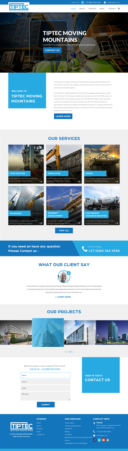 Web Design by rightway for this project | Design #20569364