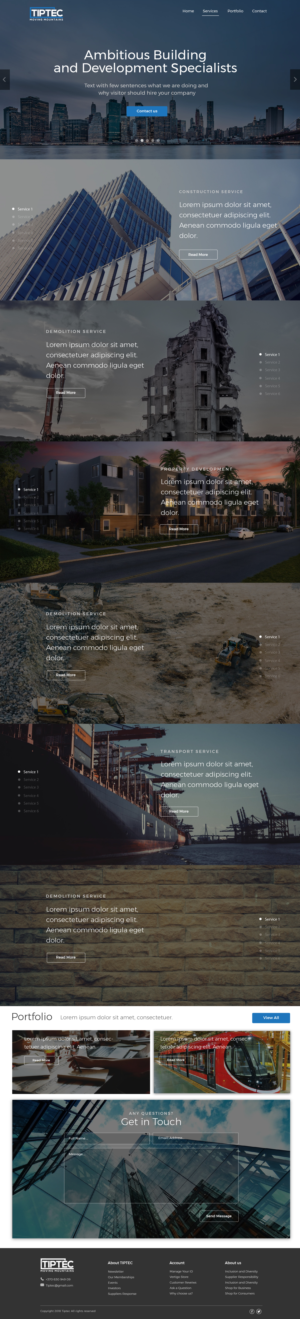 Web Design par TMockusBusiness pour ce projet | Design : #20559789