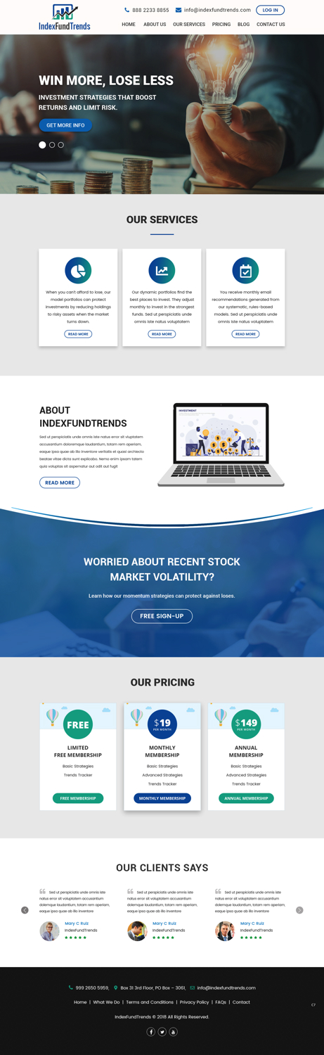 Diseño Wordpress por pb para este proyecto | Diseño #20559253