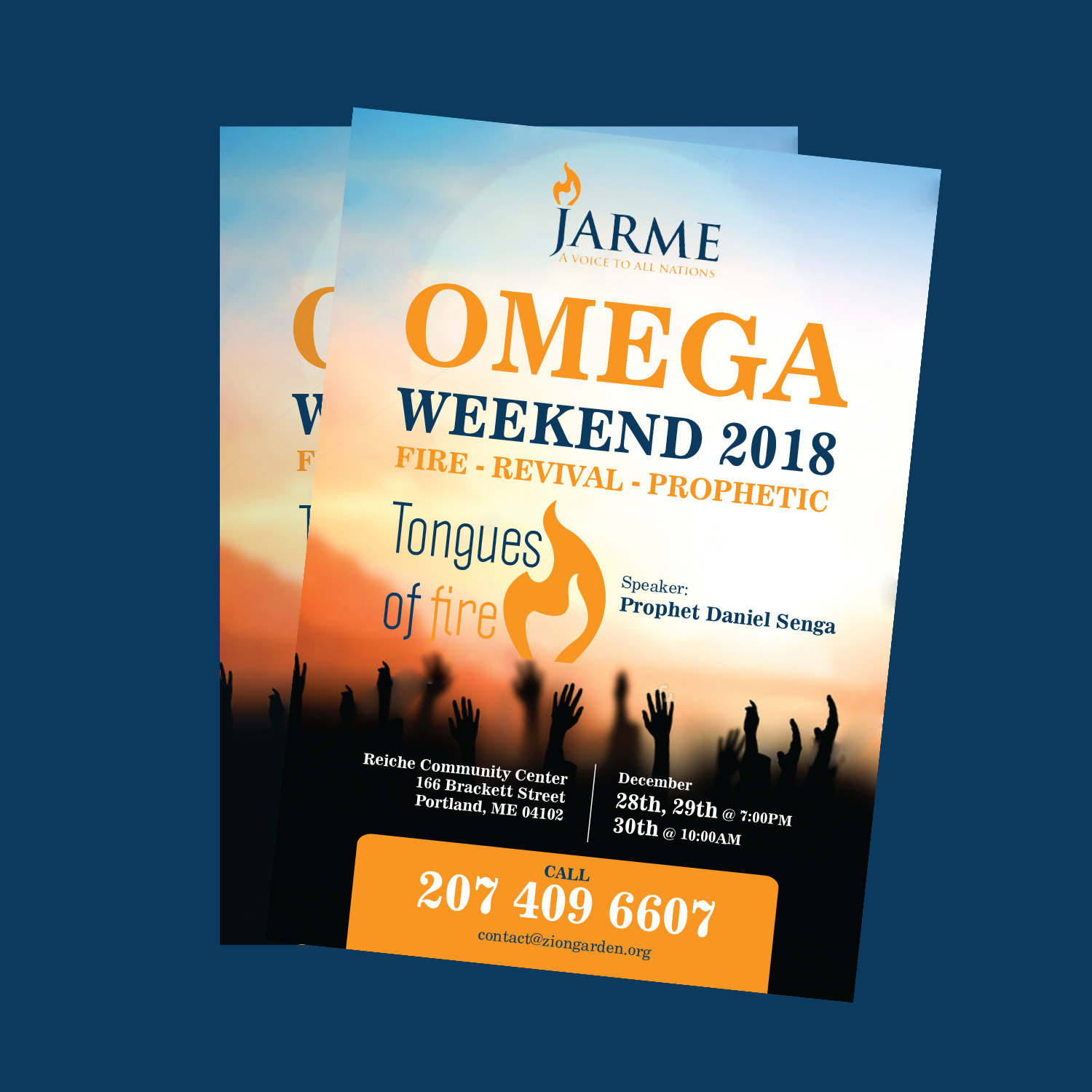 Diseño de Flyer por ColorDrops para Meditation Garden | Diseño #20563448