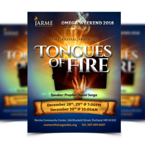Omega Weekend event flyer | Flyer Design by Valtti Design