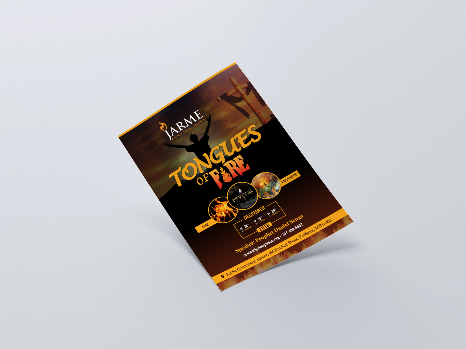 Diseño de Flyer por ilovedesign1 para Meditation Garden | Diseño #20544504