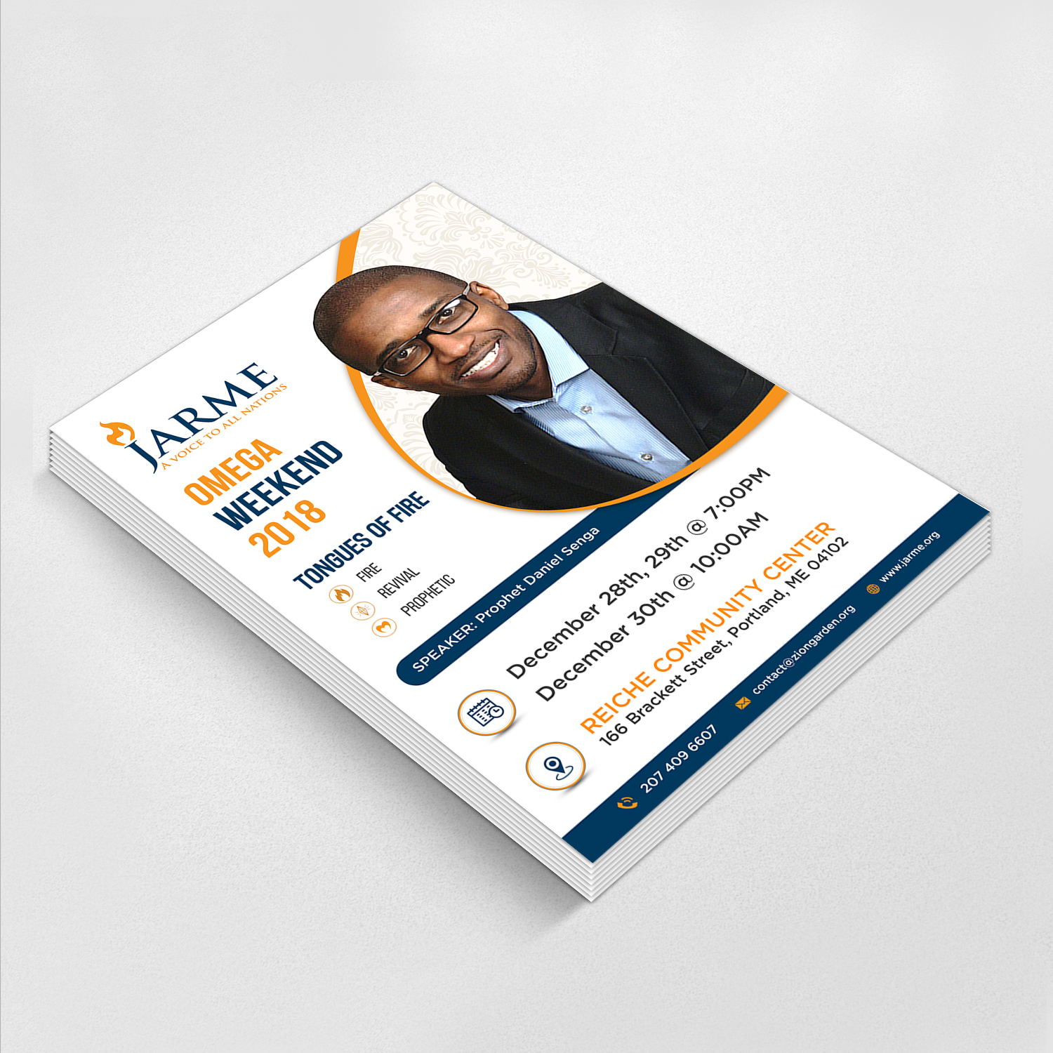 Design de Flyer par GraphicsGuru pour Meditation Garden | Design #20570199