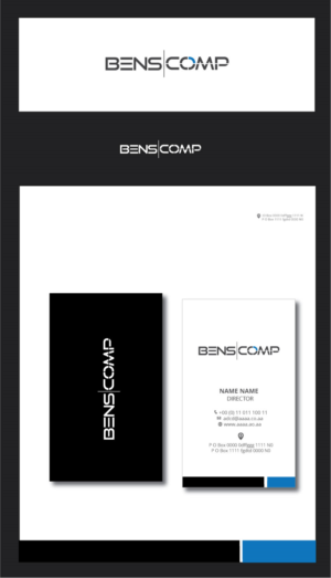 Bens Comp | Logo Design by zebronicgraphic