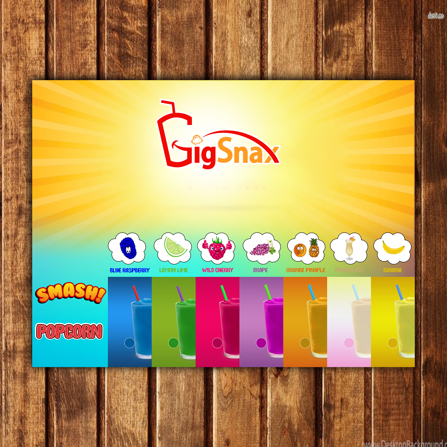 Postkarten-Design von debdesign für GigSnax | Design #20638281