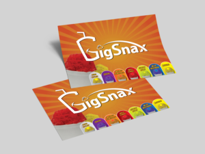 Postcard Design by Deziners Zone for GigSnax | Design: #20558895