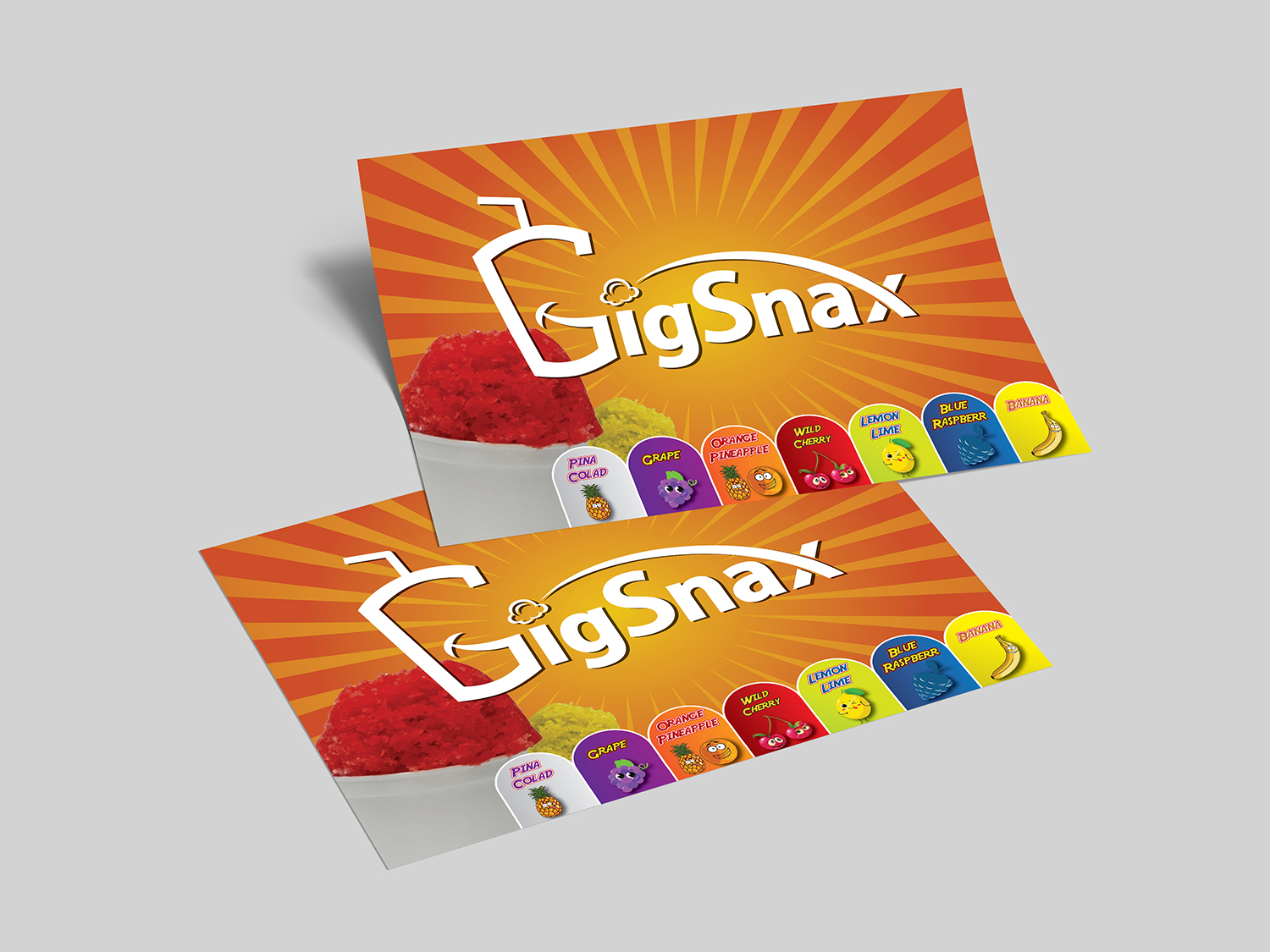 Postcard Design by Deziners Zone for GigSnax | Design #20558897