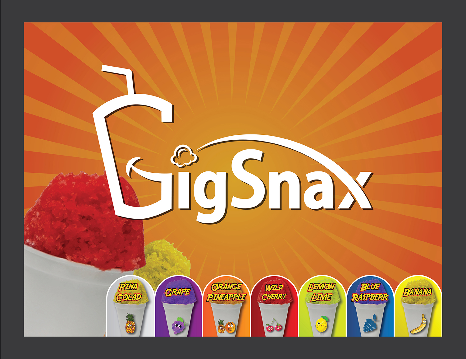 Postcard Design by Deziners Zone for GigSnax | Design #20574090