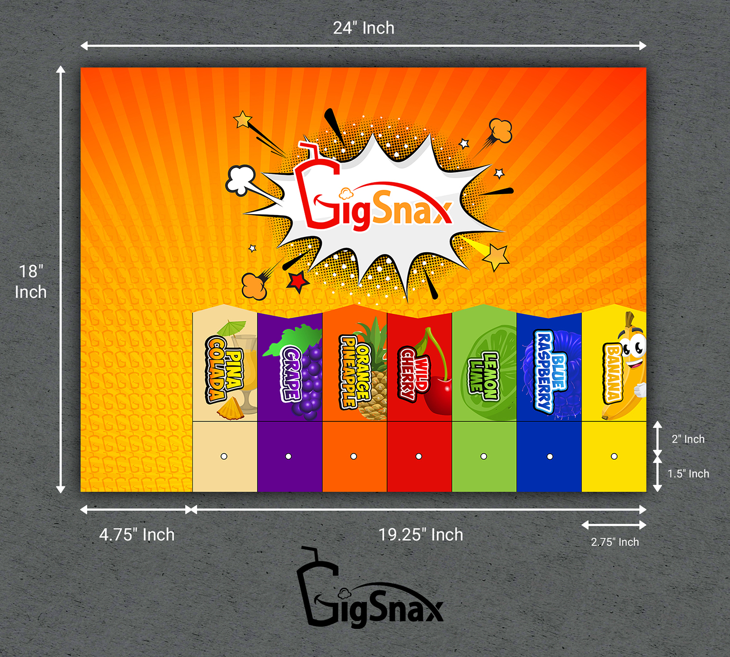 Postcard Design by SAI DESIGNS for GigSnax | Design #20598331