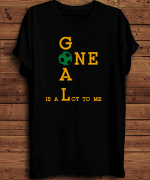 One Goal T-Shirt Design fast time | T-shirt Design by creative gravity