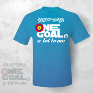 One Goal T-Shirt Design fast time | Diseño de Camiseta por adigoofy 2