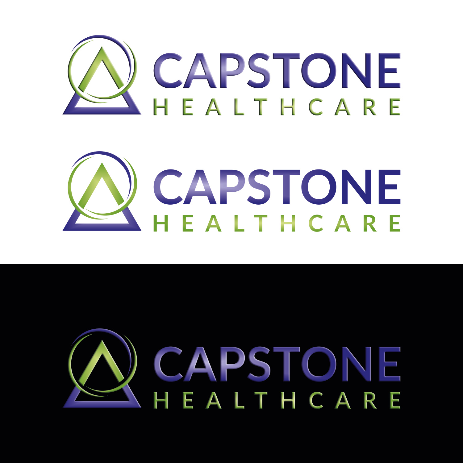 Elegant, Playful, Medical And Science Logo Design for Capstone Healthcare by Bang Bang Design