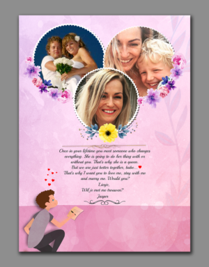 Magazine advertisement for wedding proposal | Advertisement Design by SAI DESIGNS