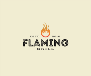 Flaming Grill | Logo Design by 91.kremena.petrova