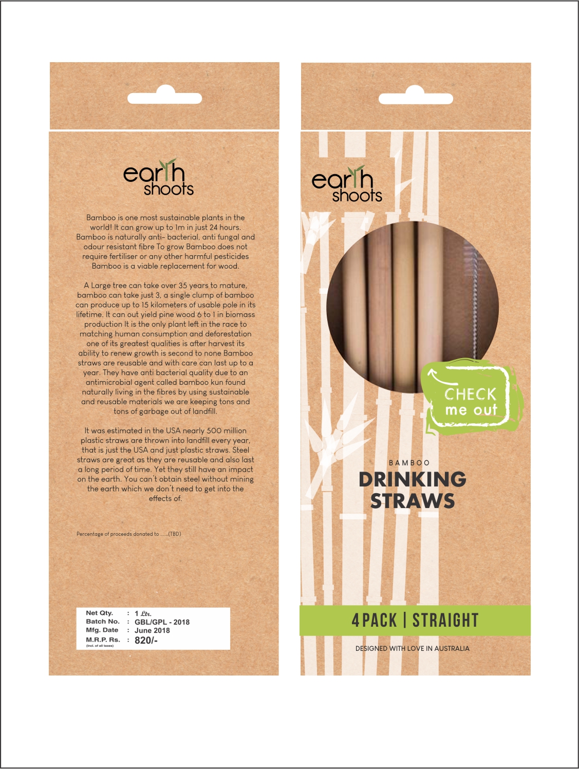Packaging Design by fumbh.designs for Earth Shoots | Design #20559851