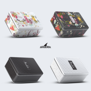 Rosdale belly band - cardboard to wrap around a plain tin for Gift | Etikett-Design von Shark1