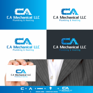 Logo Design by zatsukiki for C A Mechanical | Design #20568044