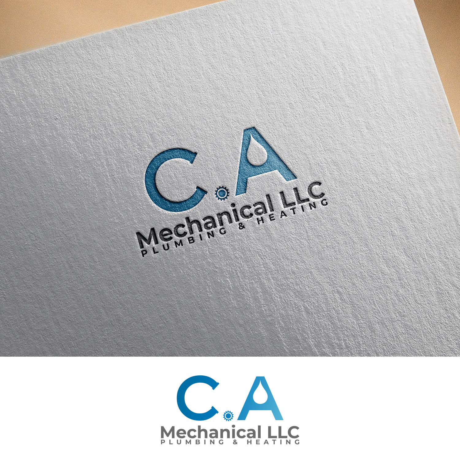 Logo Design by DesignDUO for C A Mechanical | Design #20568638